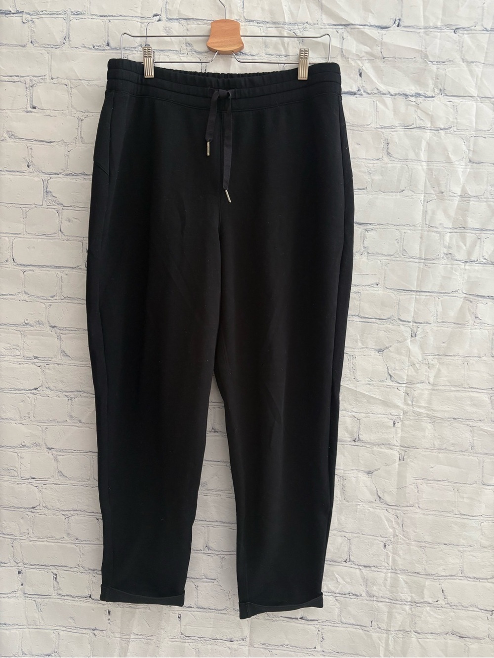 Spanx Air Essentials Tapered Leg Joggers Black Size XL